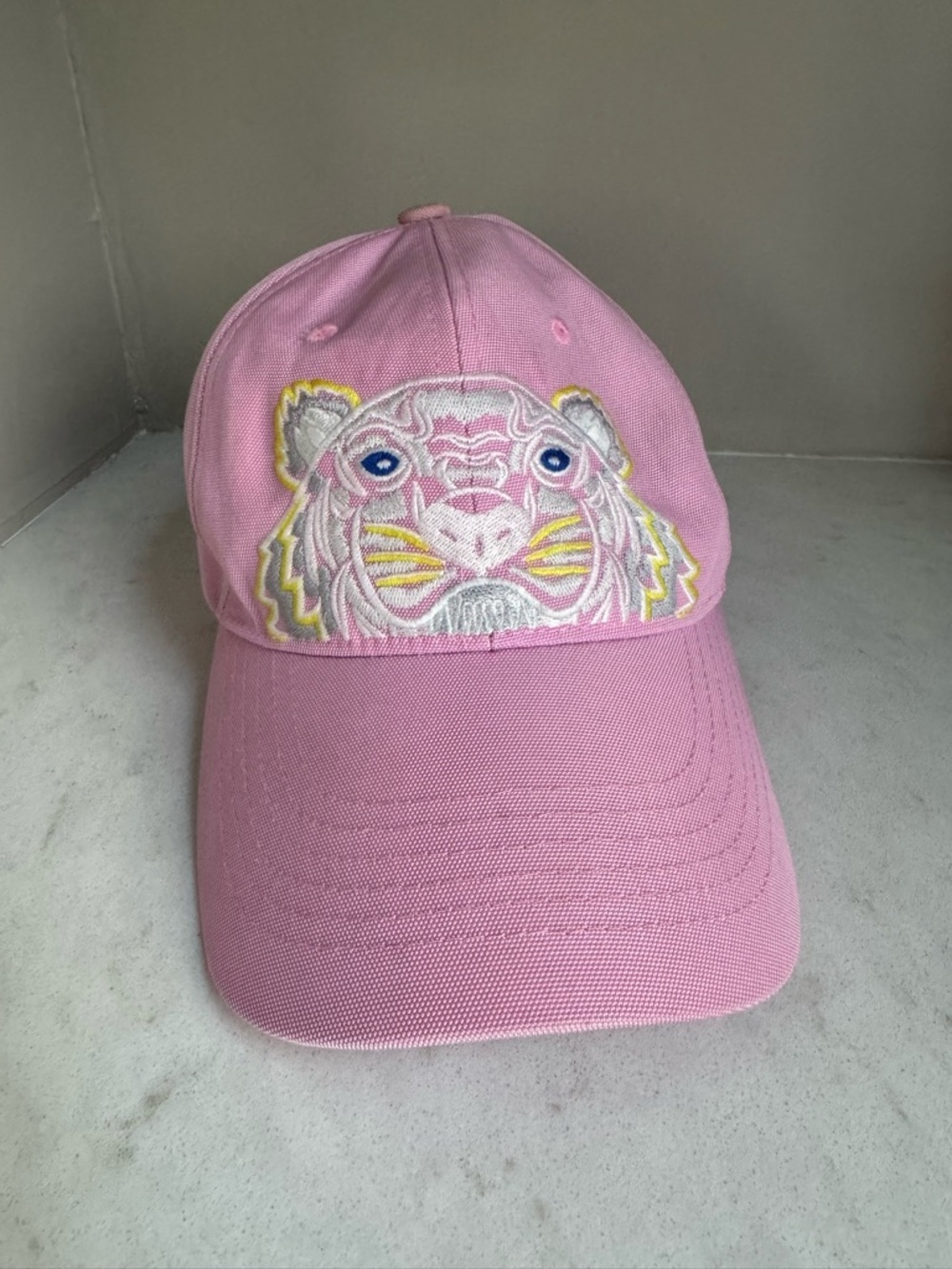 Pink Kenzo Embroidered Baseball Cap